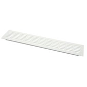 Sanivesk ventilatiestrip 400x80 mm aluminum wit