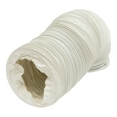 Sanivesk flexibele buis pvc wit 80C 100 mm 300 cm