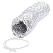 Tuyau flexible Sanivesk alu/pvc 110C 125 mm 150 cm