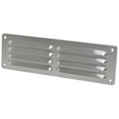 Grille à ailettes Sanivesk alu 30x9 cm