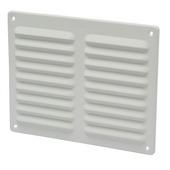 Sanivesk schoepenrooster 245x195 mm aluminium wit