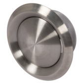 Bouche d'extraction Sanivesk Ø100 mm inox blanc