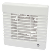 Sanivesk inbouwventilator original met timer Ø100 mm wit