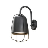 Konstsmide buitenlamp Perugia down E27 mat zwart
