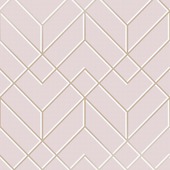 Vliesbehang Losanges roze 106156