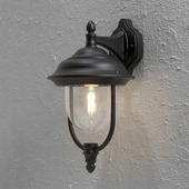 Konstsmide buitenlamp Parma up 46 cm mat zwart