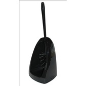 Ensemble brosse WC Universel Tiger PVC noir