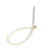 Profile kabelbinders wit 2,5x100 mm 100 stuks