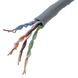 Profile UTP-kabel CAT5E grijs per meter