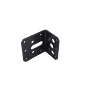 Hoekanker zonder ril zwart 40x60x60 mm