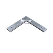 Équerre plate galvanisée 100x100 mm 4 pièces