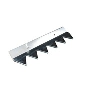 Bande anti-escalade 30 cm zingué 3 pièces