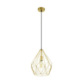 Eglo hanglamp Carlton goud Ø31 cm