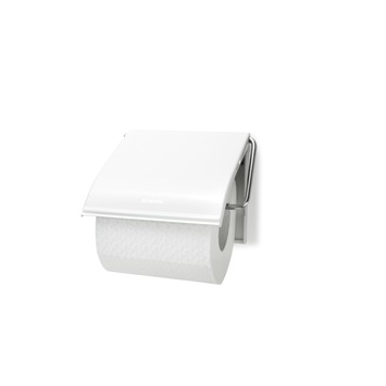 parallel Interactie Markeer Brabantia wc rolhouder met klep wit | wc-accessoires | GAMMA.be