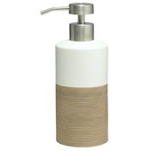 Sealskin Doppio zeepdispenser ecru vrijstaand