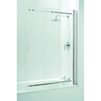 Pare Baignoire Coulissant Frameless 140 Cm Chrome Gamma Be