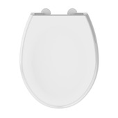 Abattant WC Allibert Lenti soft-close synthétique blanc 