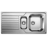 Blanco anderhalve spoeltafel Dinas 6 S 100x50 cm