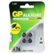 GP Alkaline knoopcelbatterij voor horloge 1,5V A76 4 stuks