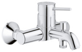 GROHE badkraan Start Classic met hendel Chroom 15 cm