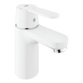 GROHE wastafelkraan Get S-size met hendel en afvoerplug Wit