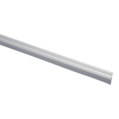 Handson tochtstrip 93 cm aluminium pvc met rubber lip