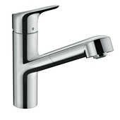 Mitigeur de cuisine avec douchette Hansgrohe M431-H150 chromé