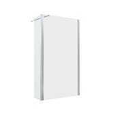Atlantic scharnierende zijwand voor douchecabine Sapelo helder glas chroom 30 x 195 cm
