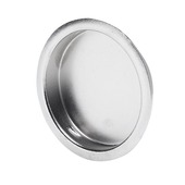 Essentials deurkom rond 40 mm chroom 2 stuks