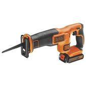 Scie sabre 18 V Black+Decker BDCR18E1-QW + batterie 2,5 Ah