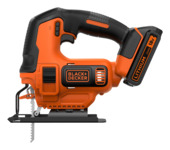 Black+Decker accu decoupeerzaag 18 V 2,5 Ah BDCJS18E1-QW