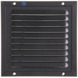 Grille estampée cadre 437 15x15 cm noir