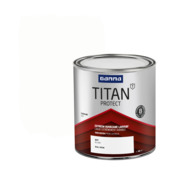 Laque extérieure satinée GAMMA Titan 750 ml blanc