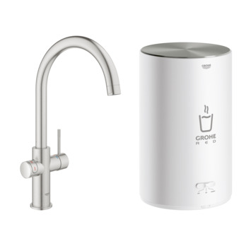 Rookᴹᴰ  Robinet d'eau chaude instantanée avec bec en arc