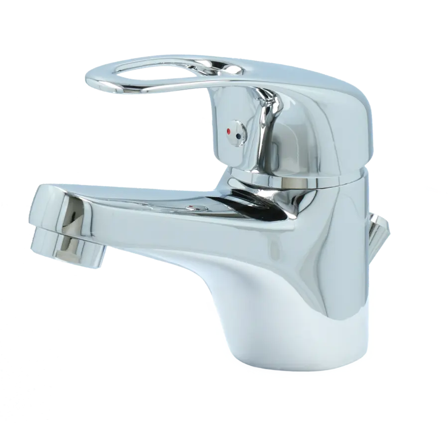 Mitigeur de lavabo + vidange automatique Handson Ralph chromé