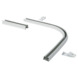 Coude 90° + raccord pour rail Plus blanc