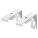 Wandsteun 6 cm gordijnrail Plus 2 stuks