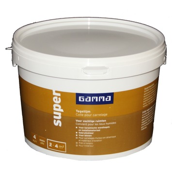 GAMMA pastalijm Super wit 4 kg