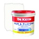 Peinture mur & plafond De Keyn satin 001 blanc 12 L