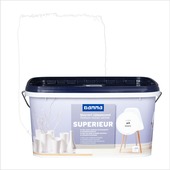 Peinture murale GAMMA SUPERIEUR satin 5 L blanc