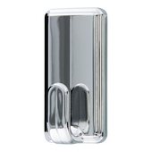 Crochet Powerstrips Tesa chromé 2 pièces