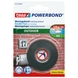 Tesa Powerbond Outdoor montagetape 1,5 m x 19 mm wit