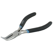 Pince à bec long courbé GAMMA pour travail de précision