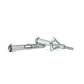 Cheville murale double plaque Gyproc 8x65 mm 5 pièces