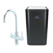 Handson Ace 3-in-1 kokend water kraan met boiler 3 liter Chroom