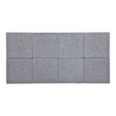 Kasseien Beton Ongetrommeld Grijs 20x20x6 cm