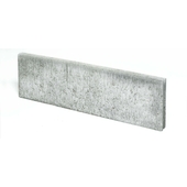 Bordure béton 100x30x6 cm gris