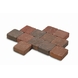 Kasseien beton getrommeld bruin 15x15x4 cm - 630 stuks / 14,49 m²