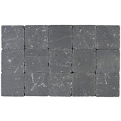 Kasseien beton getrommeld grijs 15x15x6 cm - 420 stuks / 9,66 m²