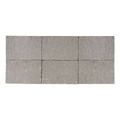Kasseien beton getrommeld grijs 20x30x6 cm - 48 stuks / 2,88 m²
